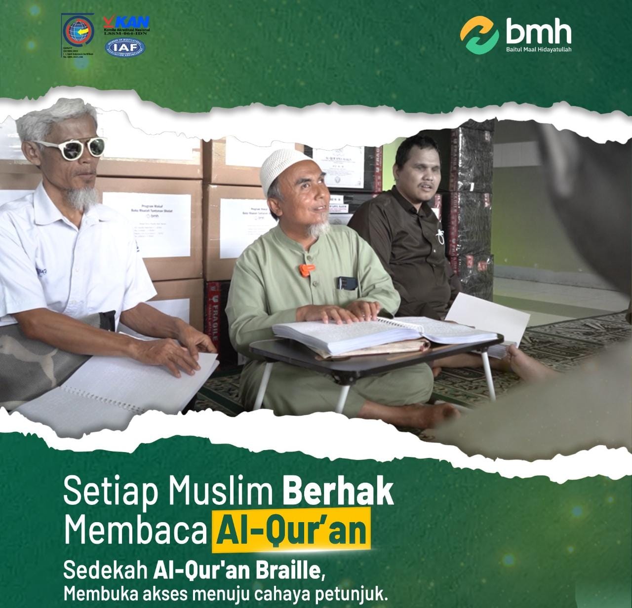 Cahaya di Ujung Jari: Alqur'an Braille untuk Sahabat Tunanetra
